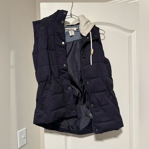 H&M hooded vest size 6